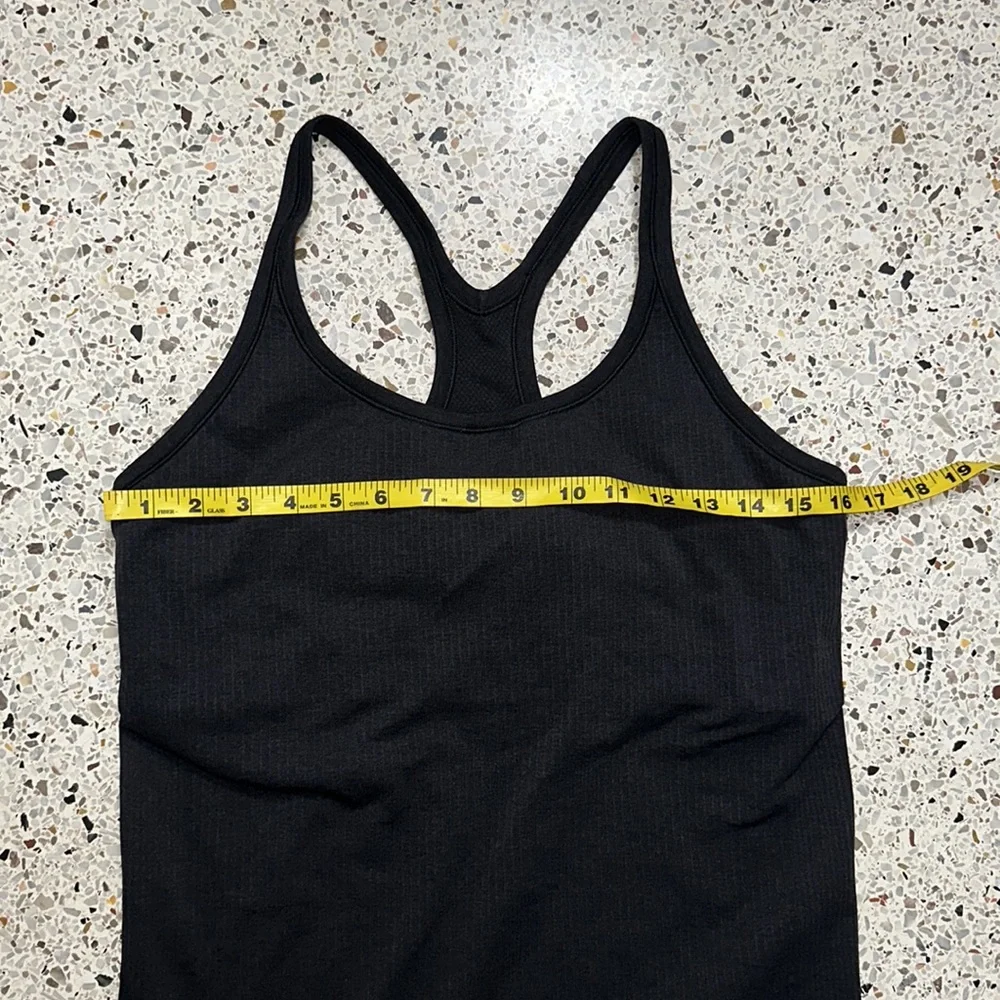 Lululemon black Ebb to Street racerback ribbed tank 12_3